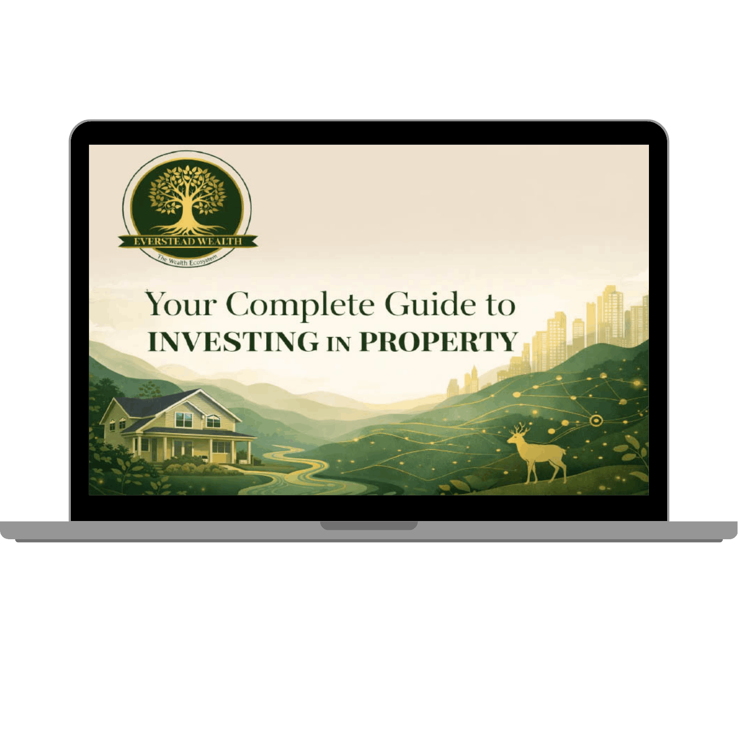 Everstead Wealth - Property investment Guide desktop mockup